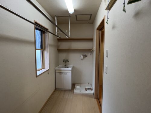 室内洗濯機置場